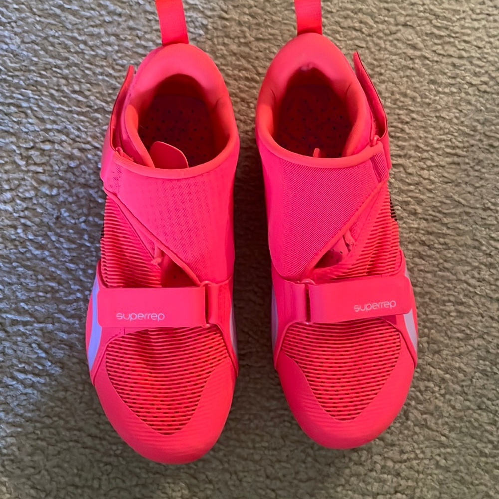 Nike SuperRep Cycling Shoes. Peloton. Hot Pink!